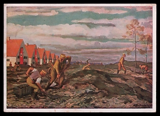 1938 'German, Acquire the Sa Sports Badge! Report to the Local Sa Offices', Army Military, Third Reich Nazi Propaganda Postcard