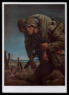 1933-1945 'Munich, House of German Art', Army Military, Third Reich Nazi Propaganda Postcard