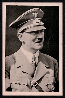 1939 'Adolf Hitler', Third Reich Nazi Propaganda Postcard