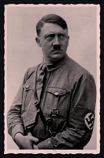 1939 'Adolf Hitler', Third Reich Nazi Propaganda Postcard
