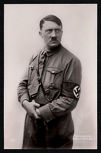 1933-1945 'Reich Chancellor Adolf Hitler', Hitler, Third Reich Nazi Propaganda Postcard