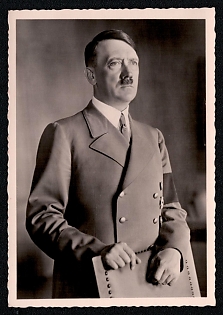 1933-1945 'Adolf Hitler', Third Reich Nazi Propaganda Postcard
