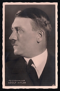 1941 'Reich Chancellor Adolf Hitler', Hitler, Third Reich Nazi Propaganda Postcard