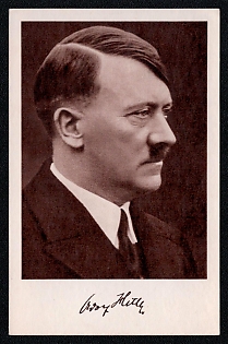 1933-1945 'Adolf Hitler', Third Reich Nazi Propaganda Postcard