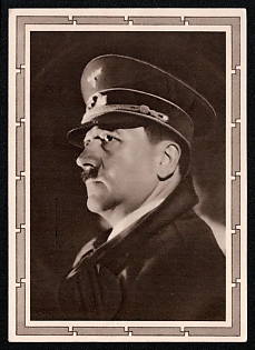 1939 'Adolf Hitler', Third Reich Nazi Propaganda Postcard