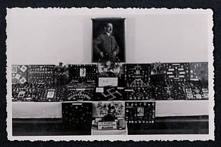 1933-1945 'Adolf Hitler', Hitler Commemorative, Third Reich Nazi Propaganda Postcard