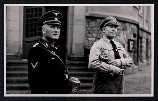 1933-1945 High-ranking military officer, Famous Nazi Personality Portrait, Third Reich Nazi Propaganda Postcard