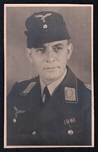 1933-1945 High-ranking military officer, Famous Nazi Personality Portrait, Third Reich Nazi Propaganda Postcard