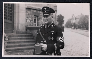 1933-1945 High-ranking military officer, Famous Nazi Personality Portrait, Third Reich Nazi Propaganda Postcard