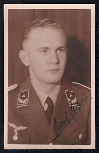 1933-1945 High-ranking military officer, Famous Nazi Personality Portrait, Third Reich Nazi Propaganda Postcard