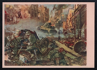 1933-1945 'Pak in Combat After', Infantry Wehrmacht Army Military, Third Reich Nazi Propaganda Postcard