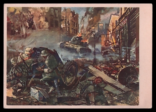 1933-1945 'Pak in Combat After', Infantry Wehrmacht Army Military, Third Reich Nazi Propaganda Postcard