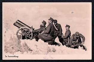 1933-1945 'Our Army', Infantry Wehrmacht Army Military, Third Reich Nazi Propaganda Postcard