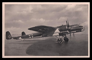 1933-1945 'Our Air Force Dornier Thu 17', Military Aircraft Air Force Luftwaffe, Third Reich Nazi Propaganda Postcard