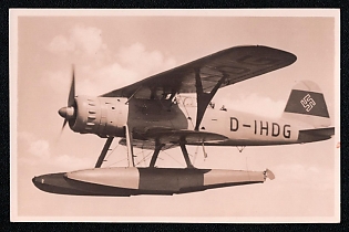 1933-1945 'Our Wehrmacht Sea Patrol Aircraft Se 114', Military Aircraft Air Force Luftwaffe, Third Reich Nazi Propaganda Postcard