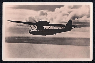1933-1945 'Our Luftwaffe Maritime Patrol Flying Boat Dornier Do-18', Military Aircraft Air Force Luftwaffe, Third Reich Nazi Propaganda Postcard