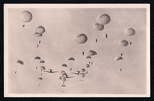 1933-1945 'Our Air Force', Military Aircraft Air Force Luftwaffe, Third Reich Nazi Propaganda Postcard