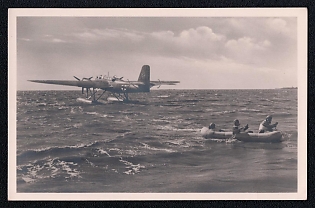 1933-1945 'Our Air Force Heinkel He 115', Military Aircraft Air Force Luftwaffe, Third Reich Nazi Propaganda Postcard