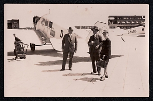 1933-1945 'Pilots', Military Aircraft Air Force Luftwaffe, Third Reich Nazi Propaganda Postcard