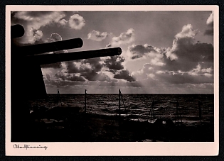 1944 'Chief Himming', Navy Ships Deutsche Marine, Third Reich Nazi Propaganda Postcard