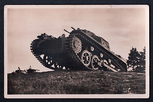1933-1945 'Tank', Tank Armored Forces Panzerwaffe, Third Reich Nazi Propaganda Postcard
