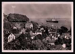 1942 'Owner Paul Hemmenga. Telephone. The Most Beautiful on the Elbe', Civil Navy, Third Reich Nazi Propaganda Postcard