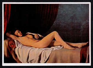 1933-1945 'Munich, House of German Art. Johann Schult the Resting One', Nude Art, Third Reich Nazi Propaganda Postcard