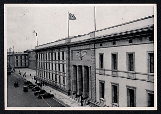 1939 'Berlin, Reich Chancellery', Architecture, Third Reich Nazi Propaganda Postcard