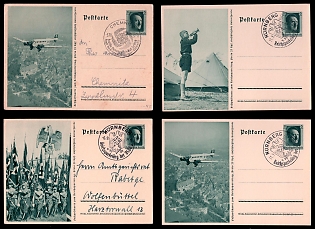 1937 'Military Postcard', Postal Stationeries, Third Reich Nazi Propaganda Postcard