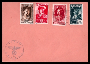 1943 Belgian Flemish Legion, German Occupations Propaganda Cover