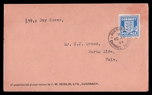 Guernsey, German Occupation Propaganda Cover
