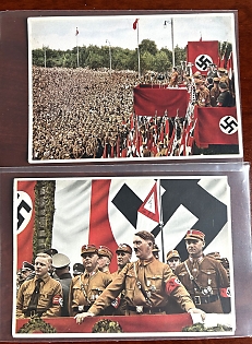 Large Collectible Labels, Propaganda of Third Reich Nazi Germany