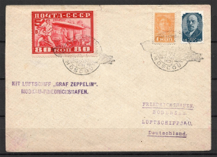 "1930 Flight of ""Graf Zeppelin"" Airship, Philatelic Sending"