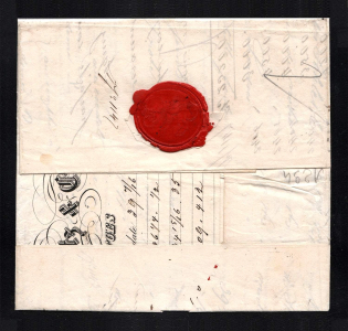 1840 Cover from St. Petersburg to Paris, France (Stock Market News)