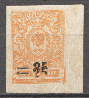 Russia Local Civil War `25` (Double Overprint)