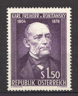 1954 Austria (CV $20, Full Set, MNH)