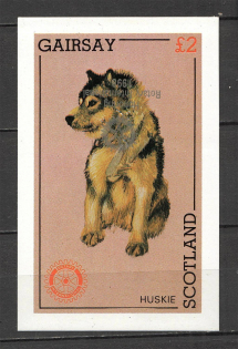 1998 Scotland Fauna Block (Inverted Overprint, MNH)