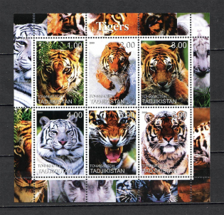 2000 Tajikistan Fauna Block (MNH)