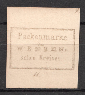 Russia Wenden (Forgery Probe, Proof, MNH)