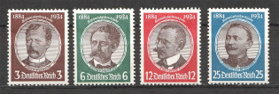 1934 Germany Third Reich (CV $25, Full Set)