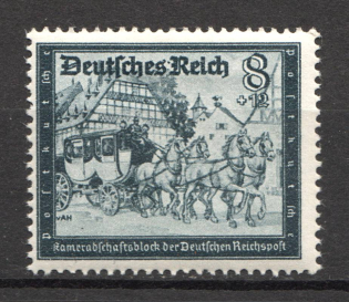 1944 Germany Third Reich (Dot Between `s` and `R`, CV $100)