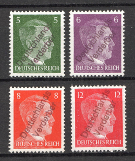 1945 Germany Local Post (CV $50, Full Set, MNH/MLH)