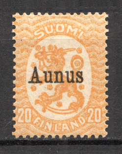 1919 Olonetz Finish Occupation Civil War 20 P (Signed)