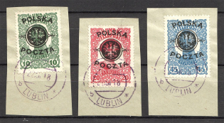 1918 South Poland (Full Set, Cancelation Lublin)