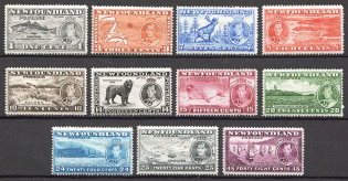 1937 Newfoundland British Empire CV 80 GBP (Full Set)