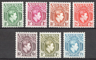 1938-51 Nigeria British Empire Perf. 11.5