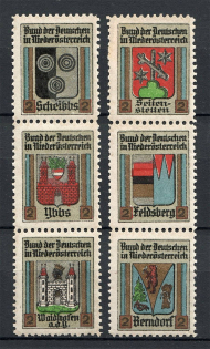 Austria Poster Stamps Vignettes `2` (MNH/MH)