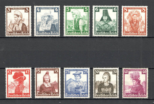 1935 Germany Third Reich (CV $50, Full Set)