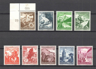 1938 Germany Third Reich (CV $25, Full Set)