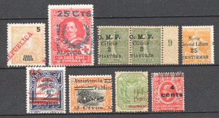 Colonies Displaced Overprints Group